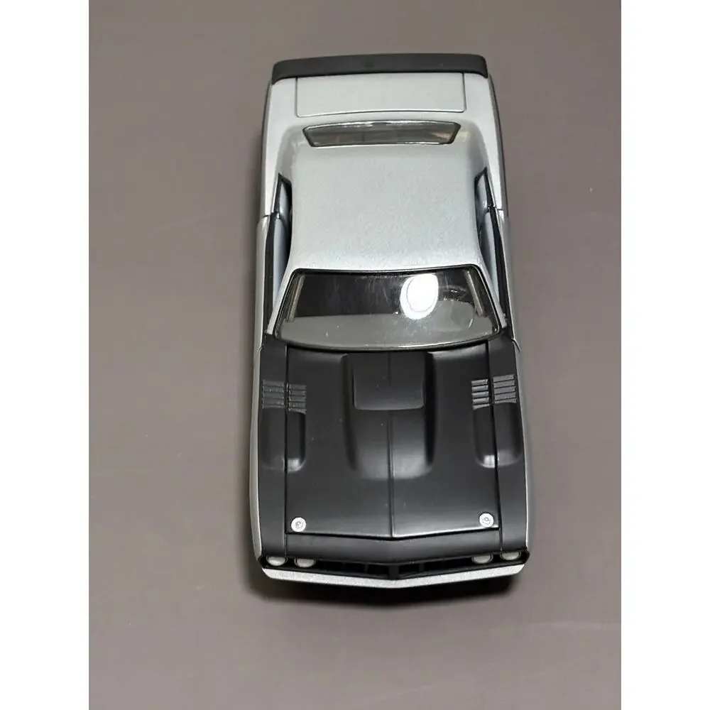 Hot Wheels G Machines 1971 G Force Plymouth Barrauda Silver Black 1/24 Die Cast